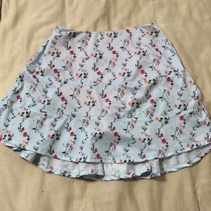 Hill House swim skirt pond floral